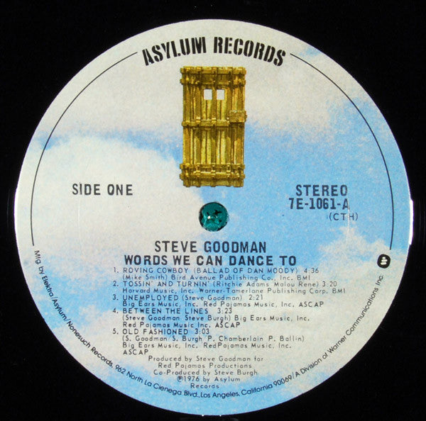 Steve Goodman : Words We Can Dance To (LP,Album)