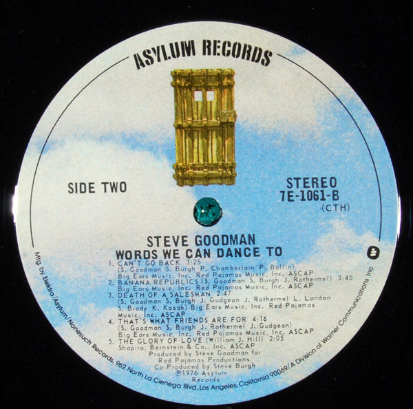 Steve Goodman : Words We Can Dance To (LP,Album)