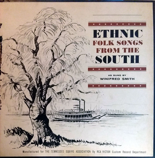 Winifred Smith : Ethnic Folk Songs From The South (LP,Album,Mono)
