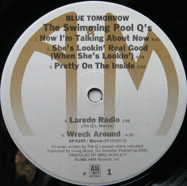 Swimming Pool Q's, The : Blue Tomorrow (LP,Album)