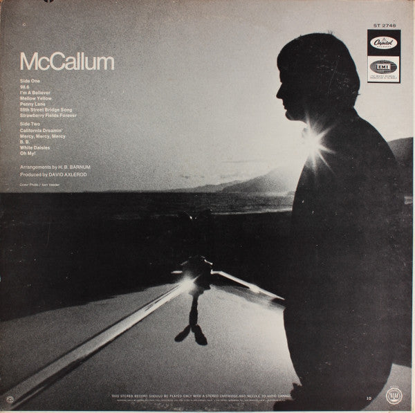 David McCallum : McCallum (LP,Album)
