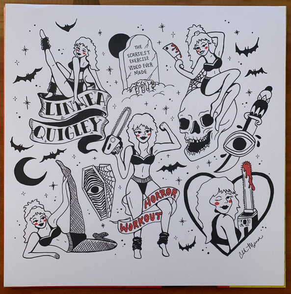 John Vulich : Linnea Quigley's Horror Workout (Original Movie Soundtrack) (LP,Album,Limited Edition,Numbered,Stereo)