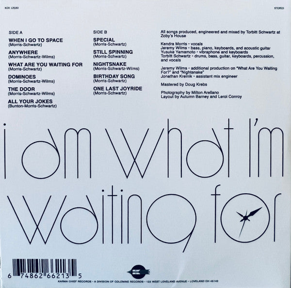 Kendra Morris : I Am What I'm Waiting For ()