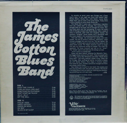 James Cotton Blues Band, The : The James Cotton Blues Band (LP,Album,Stereo)