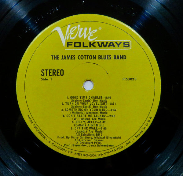James Cotton Blues Band, The : The James Cotton Blues Band (LP,Album,Stereo)