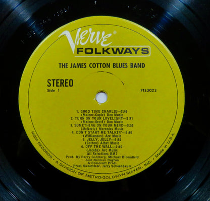 James Cotton Blues Band, The : The James Cotton Blues Band (LP,Album,Stereo)
