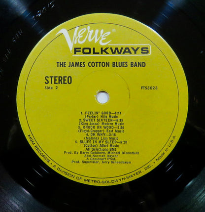 James Cotton Blues Band, The : The James Cotton Blues Band (LP,Album,Stereo)