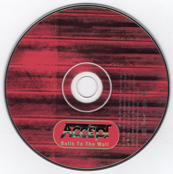 Accept : Balls To The Wall (Album,Reissue,Remastered)