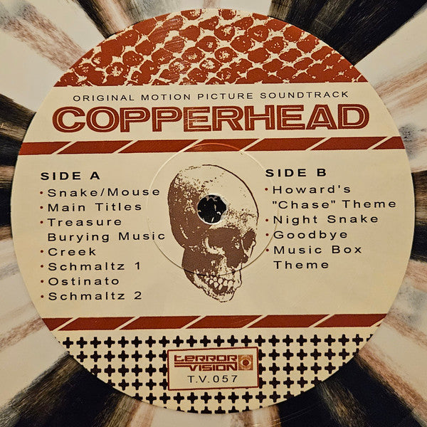 James Mobberley, Gerald Kemner : Copperhead (Original Motion Picture Soundtrack) (LP,Album,Club Edition,Limited Edition,Numbered,Stereo)