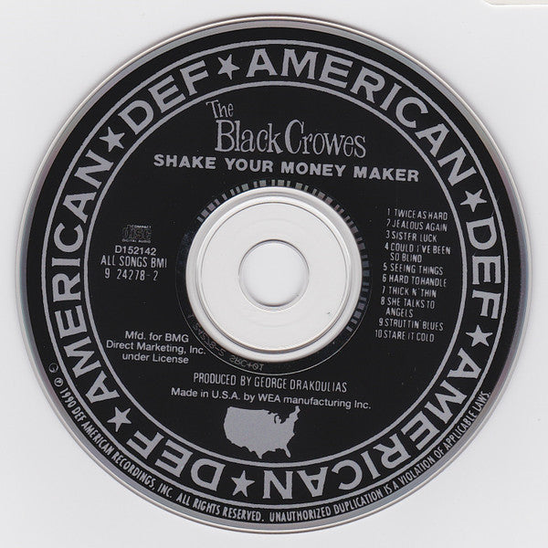 Black Crowes, The : Shake Your Money Maker (Album,Club Edition)