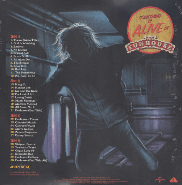 John Beal (3) : The Funhouse (Original Motion Picture Soundtrack Music) (LP)
