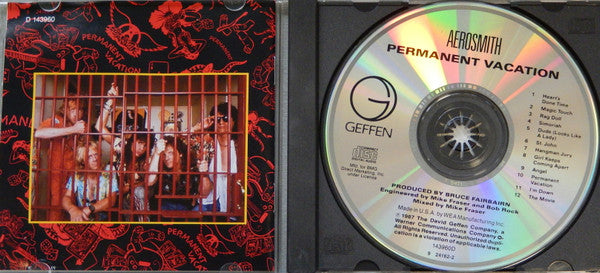 Aerosmith : Permanent Vacation (Album,Club Edition)