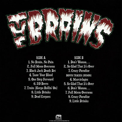 Brains (2), The : No Brain, No Pain (LP,Album,Limited Edition,Reissue)