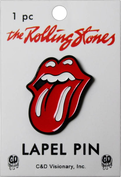 Enamel Pin - Rolling Stones - Tongue Out Logo