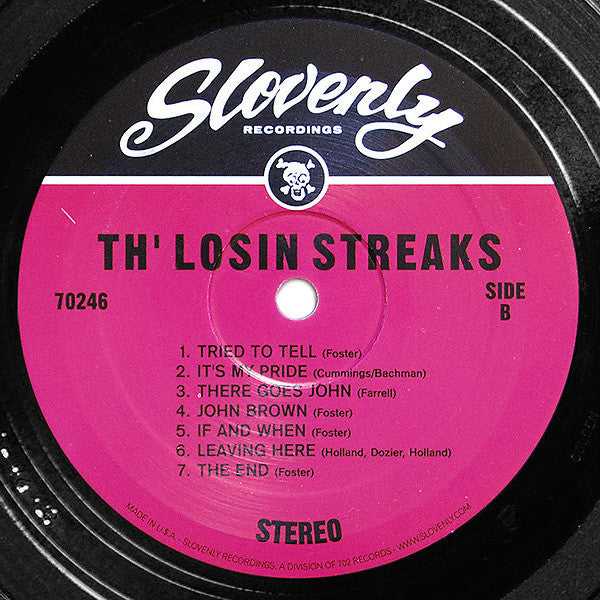 Th' Losin Streaks : Sounds Of Violence (LP)