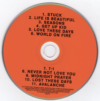 30 Seconds To Mars : It's The End Of The World But It's A Beautiful Day (Album)