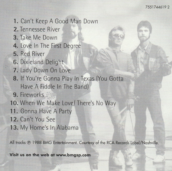 Alabama : Alabama Live (Album,Reissue)