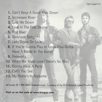 Alabama : Alabama Live (Album,Reissue)