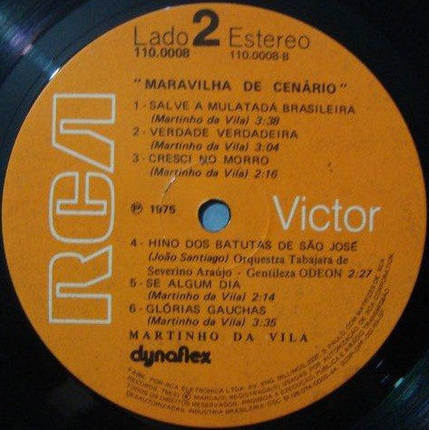 Martinho Da Vila : Maravilha De Cenário (LP,Album)