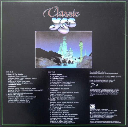 Yes : Classic Yes (LP,Compilation)