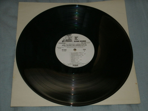 Mark Volman And Howard Kaylan : The Phlorescent Leech & Eddie (LP,Album,Promo)