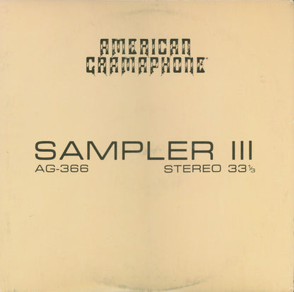 Various : Sampler III (LP,Sampler)
