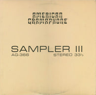 Various : Sampler III (LP,Sampler)