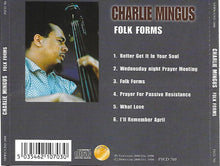 Charles Mingus : Folk Forms (Album,Reissue)