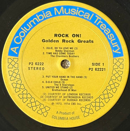 Various : Rock On! Golden Rock Greats (LP,Compilation)