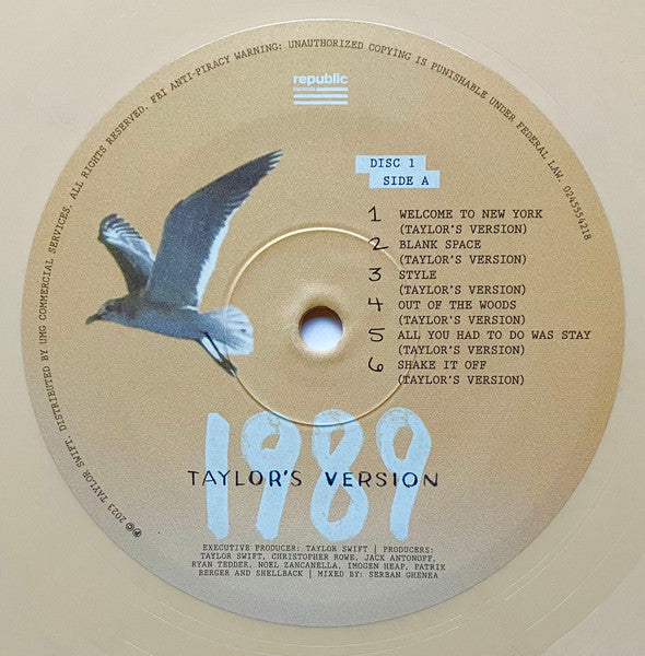 Taylor Swift : 1989 (Taylor's Version) (LP,Album,Special Edition)