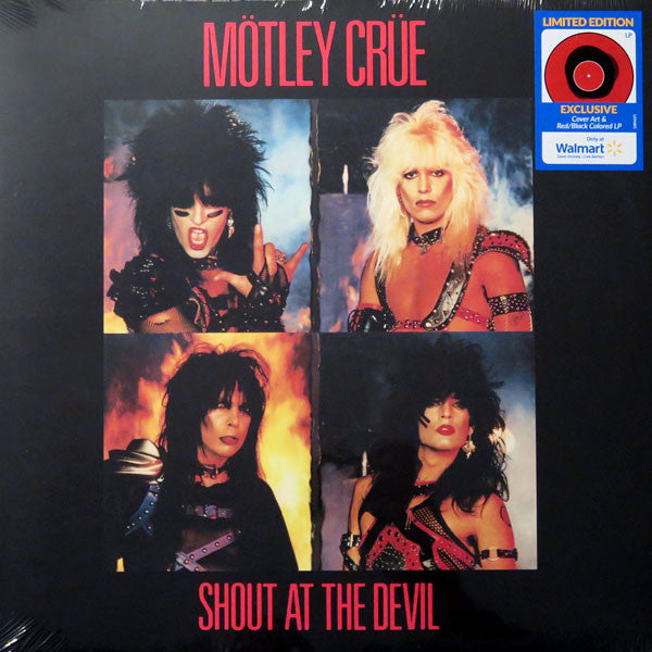Mötley Crüe : Shout At The Devil (LP,Album,Limited Edition,Reissue,Remastered,Stereo)