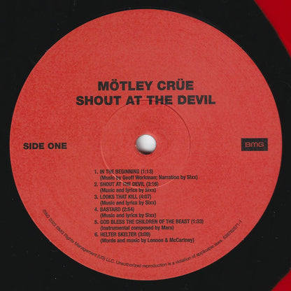 Mötley Crüe : Shout At The Devil (LP,Album,Limited Edition,Reissue,Remastered,Stereo)