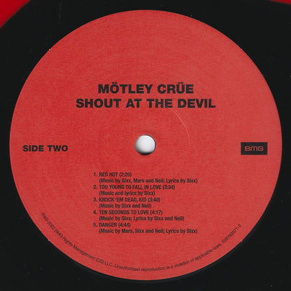 Mötley Crüe : Shout At The Devil (LP,Album,Limited Edition,Reissue,Remastered,Stereo)