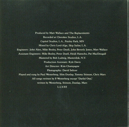 Replacements, The : Don't Tell A Soul (Album)