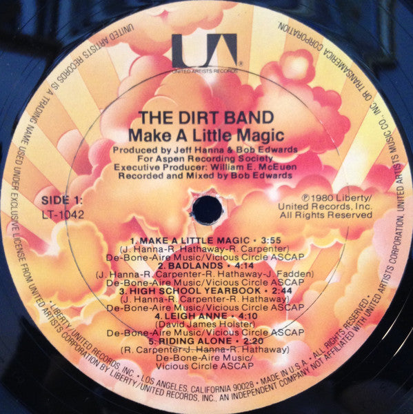 The Dirt Band : Make A Little Magic (LP,Album,Stereo)