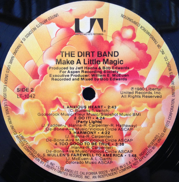 The Dirt Band : Make A Little Magic (LP,Album,Stereo)