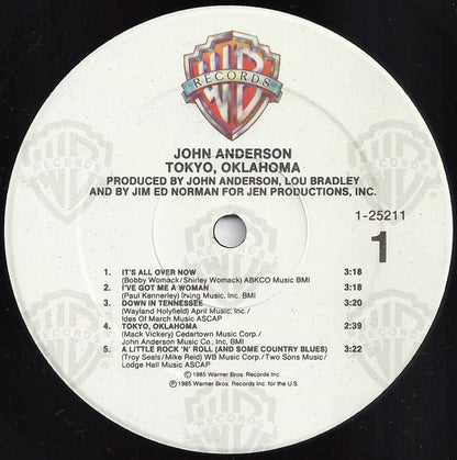John Anderson (3) : Tokyo, Oklahoma (Album,LP)