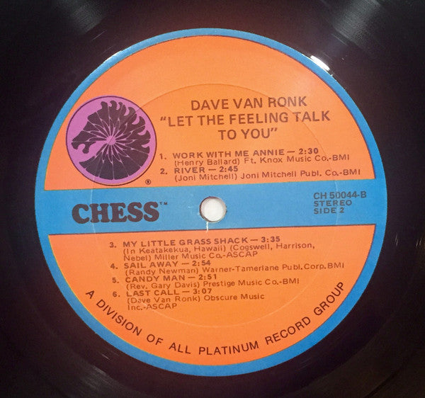 Dave Van Ronk : Songs For Ageing Children (LP,Album,Reissue)