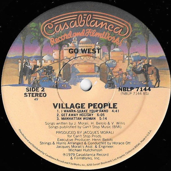 Village People : Go West (LP,Album)