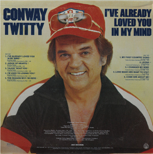 Conway Twitty : I've Already Loved You In My Mind (LP,Album)