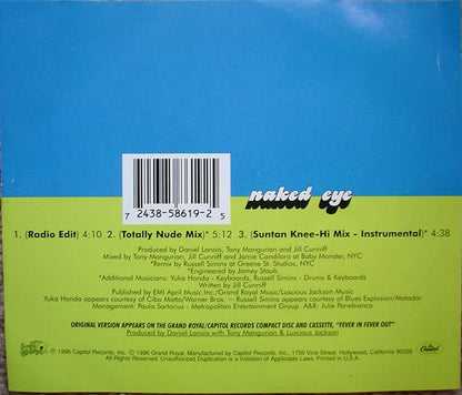 Luscious Jackson : Naked Eye (Single)