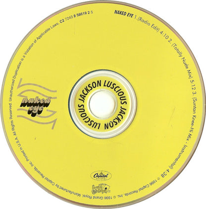 Luscious Jackson : Naked Eye (Single)