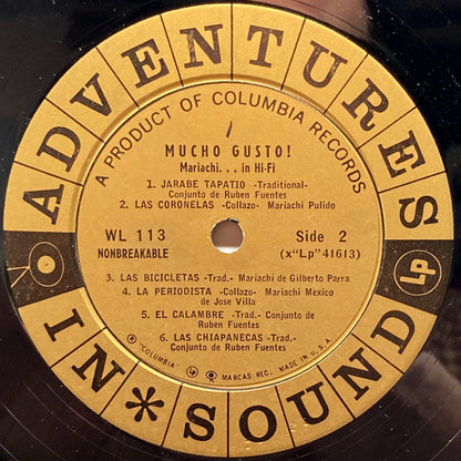 Various : Mucho Gusto!  Mariachi . . . In Hi-Fi (LP,Compilation)