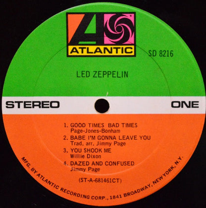 Led Zeppelin : Led Zeppelin (LP,Album)