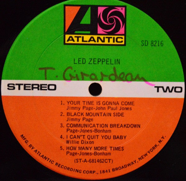 Led Zeppelin : Led Zeppelin (LP,Album)