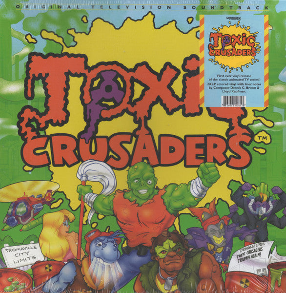 Dennis Brown (4), Chuck Lorre, Larry Brown : Toxic Crusaders (Original Television Soundtrack) (LP)