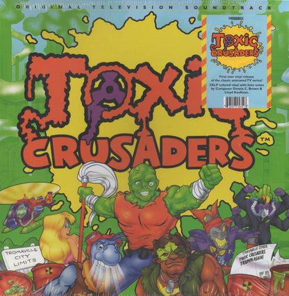 Dennis Brown (4), Chuck Lorre, Larry Brown : Toxic Crusaders (Original Television Soundtrack) (LP)