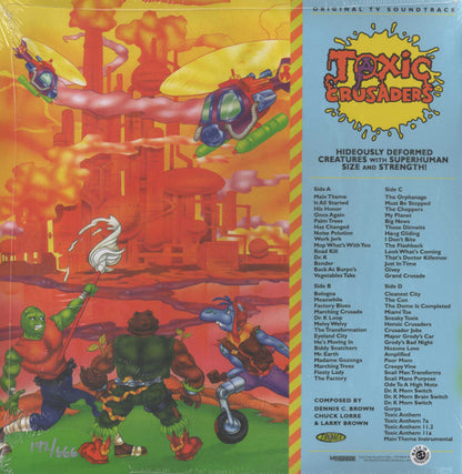 Dennis Brown (4), Chuck Lorre, Larry Brown : Toxic Crusaders (Original Television Soundtrack) (LP)