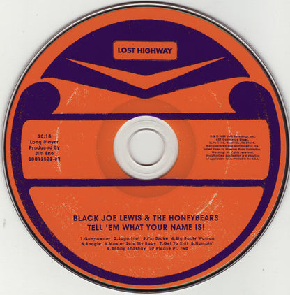 Black Joe Lewis & The Honeybears : Tell 'Em What Your Name Is! (Album)