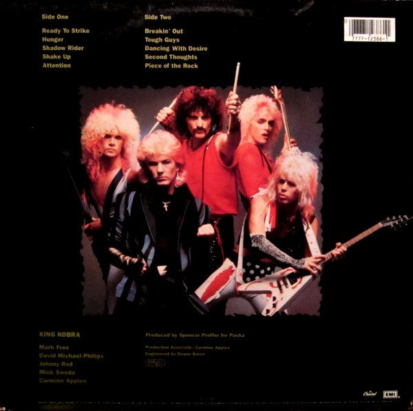 King Kobra (4) : Ready To Strike (LP,Album)